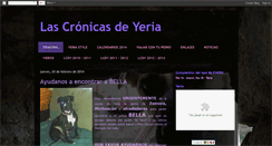 Desktop Screenshot of lascronicasdeyeria.com